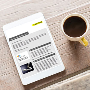 FRÄNKISCHE Rohrwerke Haustechnik Newsletter
